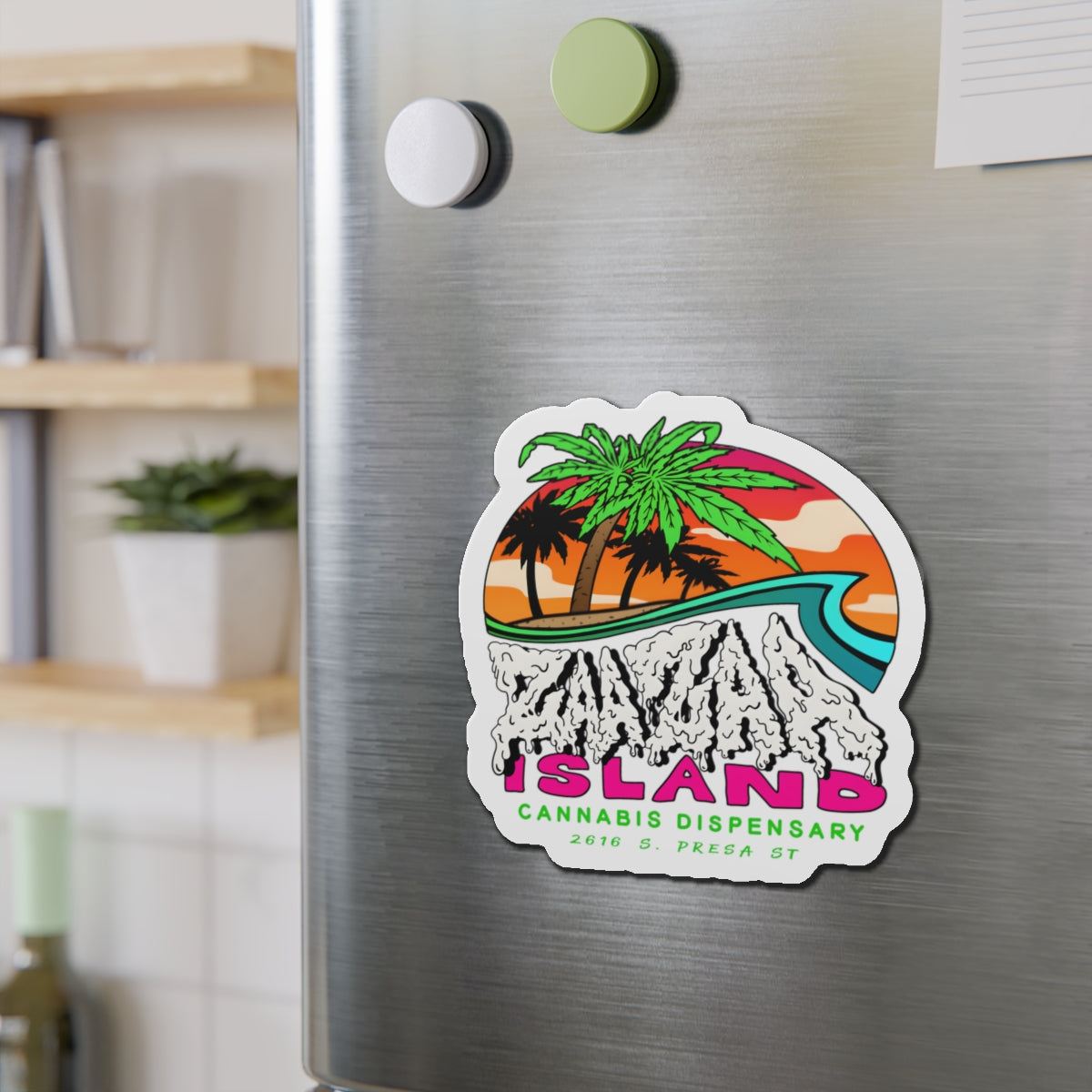 ZAAZAA Fridge Magnet