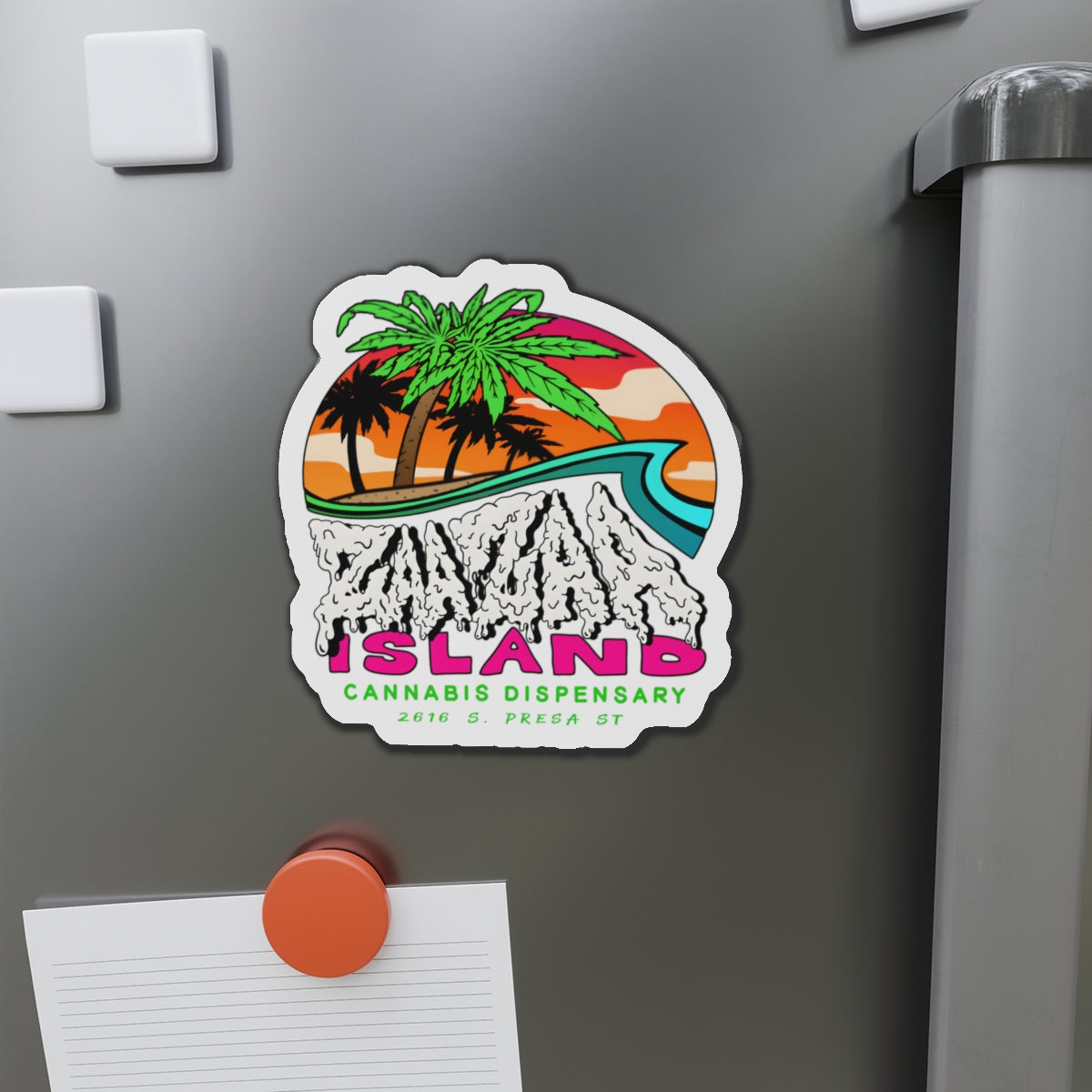 ZAAZAA Fridge Magnet