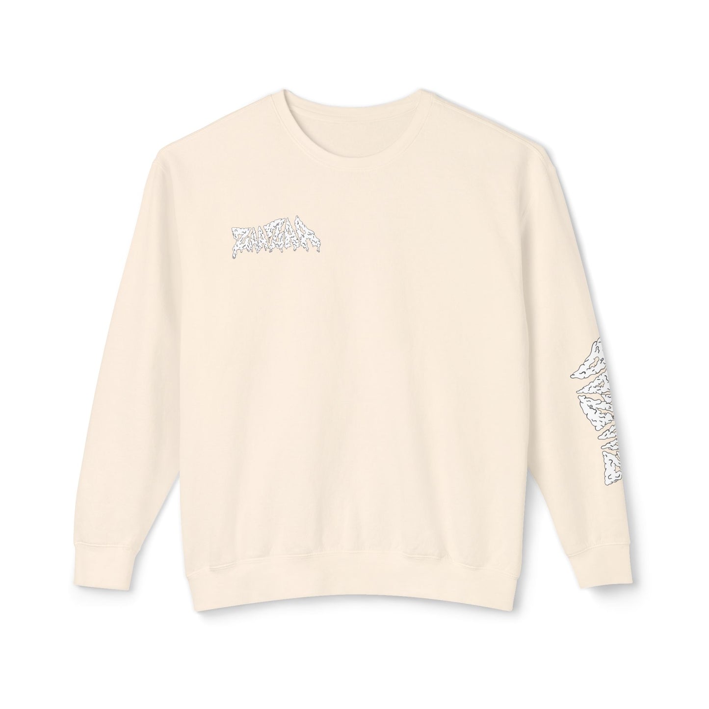 Zeus White ZAAZAA Crewneck