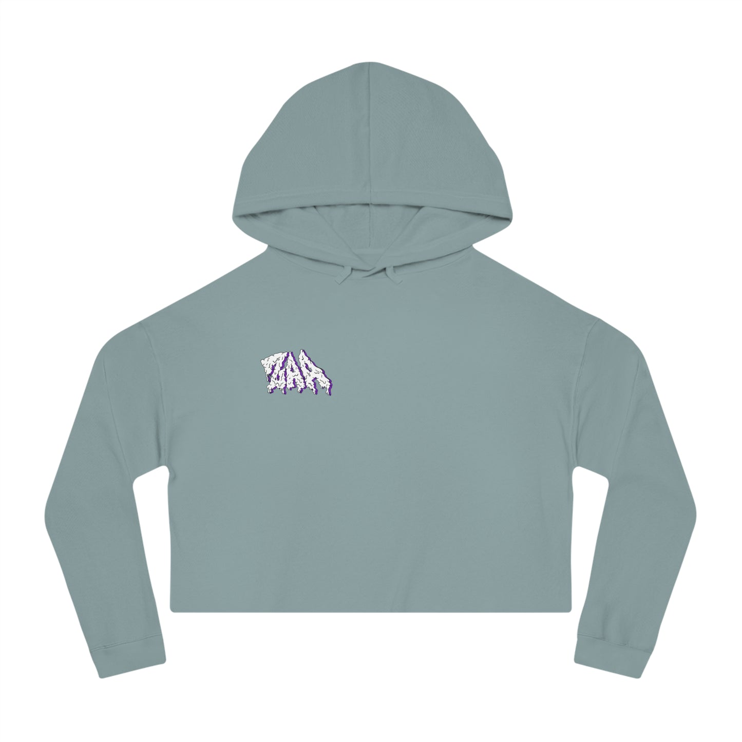 Purple Gelato ZAA Cropped Hoodie