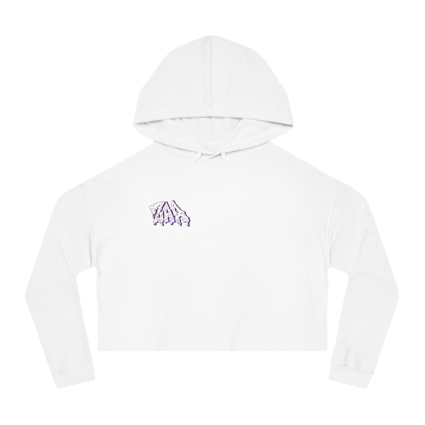 Purple Gelato ZAA Cropped Hoodie