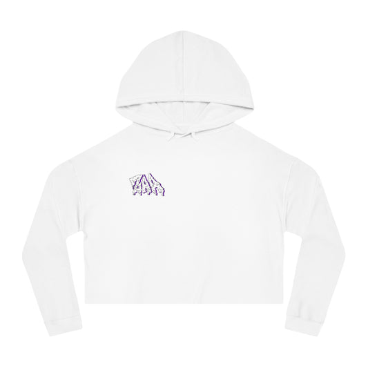 Purple Gelato ZAA Cropped Hoodie