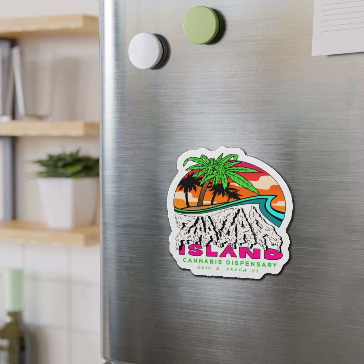 ZAAZAA Fridge Magnet