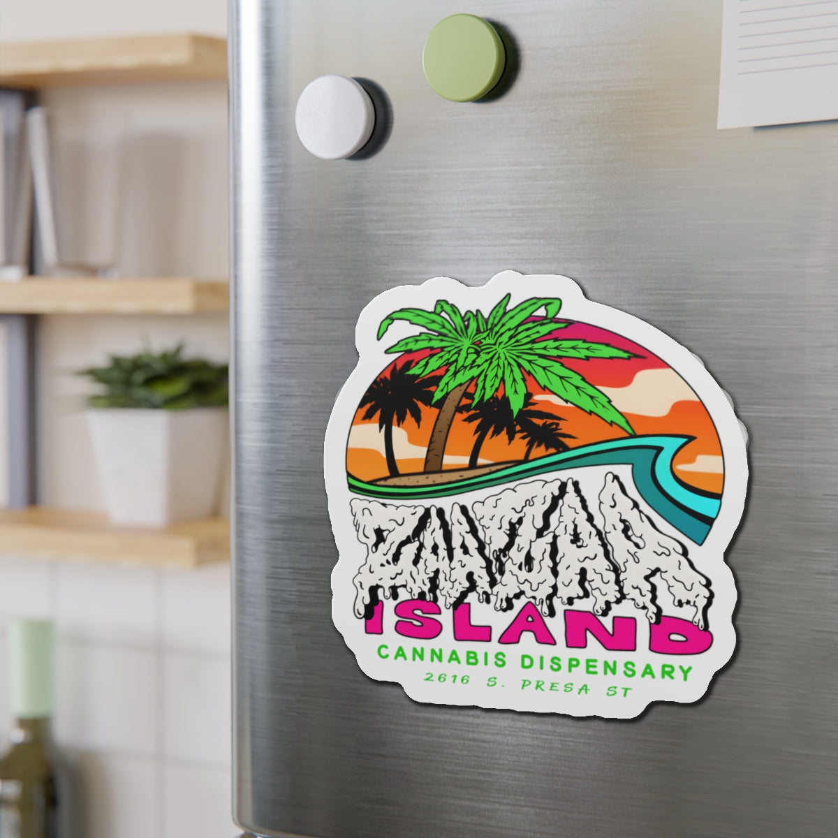 ZAAZAA Fridge Magnet