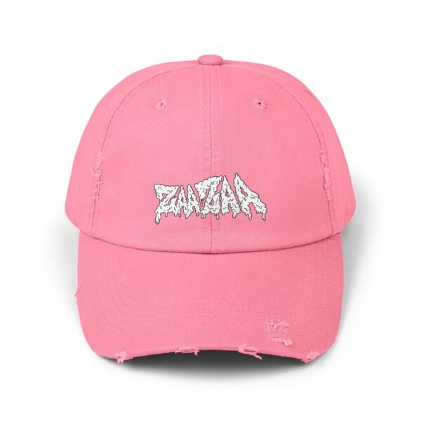 Zeus White Distressed Dad Hat - Image 17