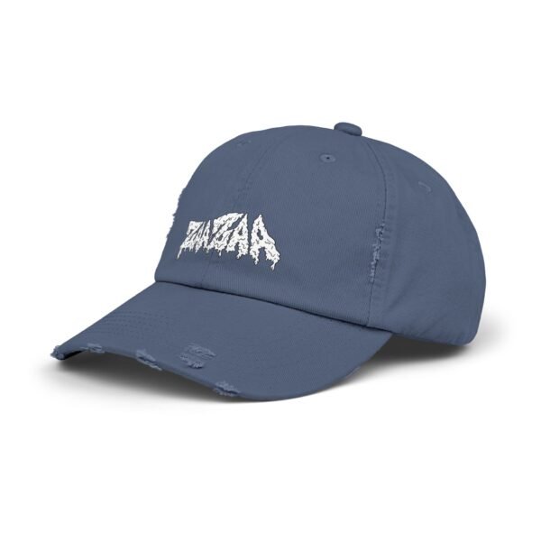 Zeus White Distressed Dad Hat - Image 10