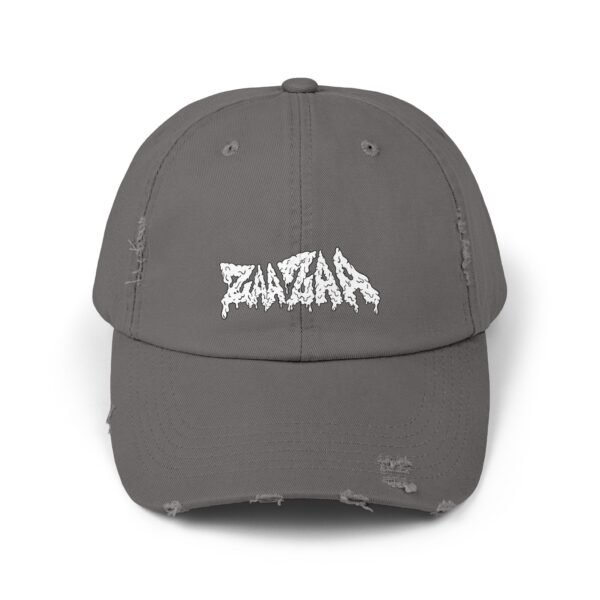 Zeus White Distressed Dad Hat - Image 13